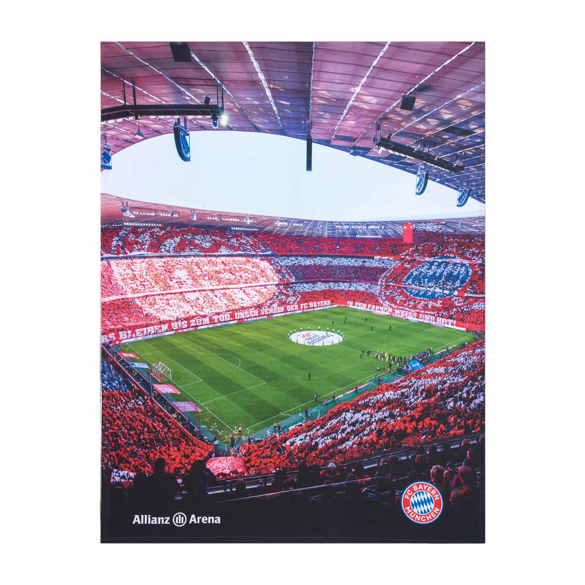 FC Bayern Munich blanket red 130 x 170 cm