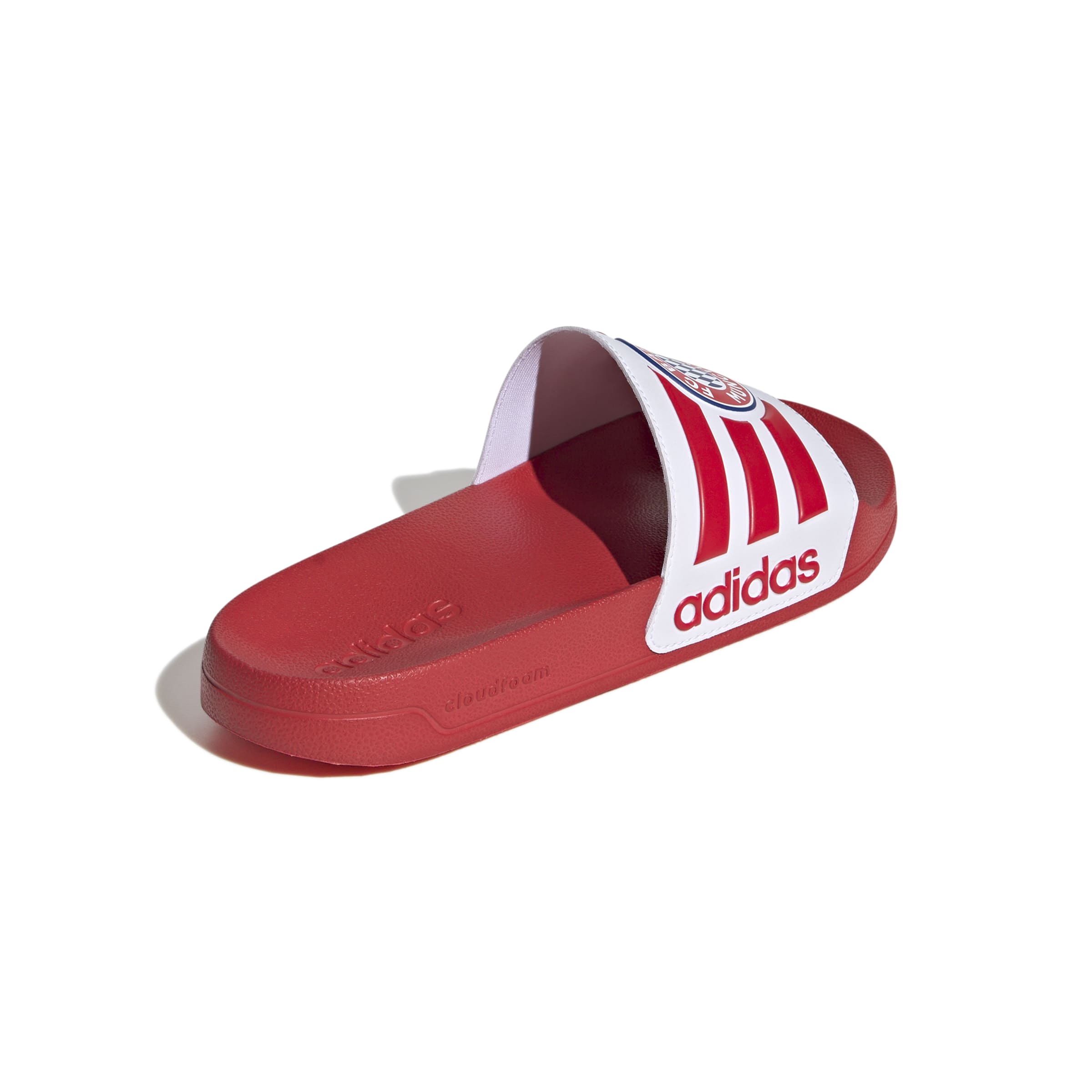 Chaussons Adidas Adilette bleu/blanc — UK 10 (taille 44,5)