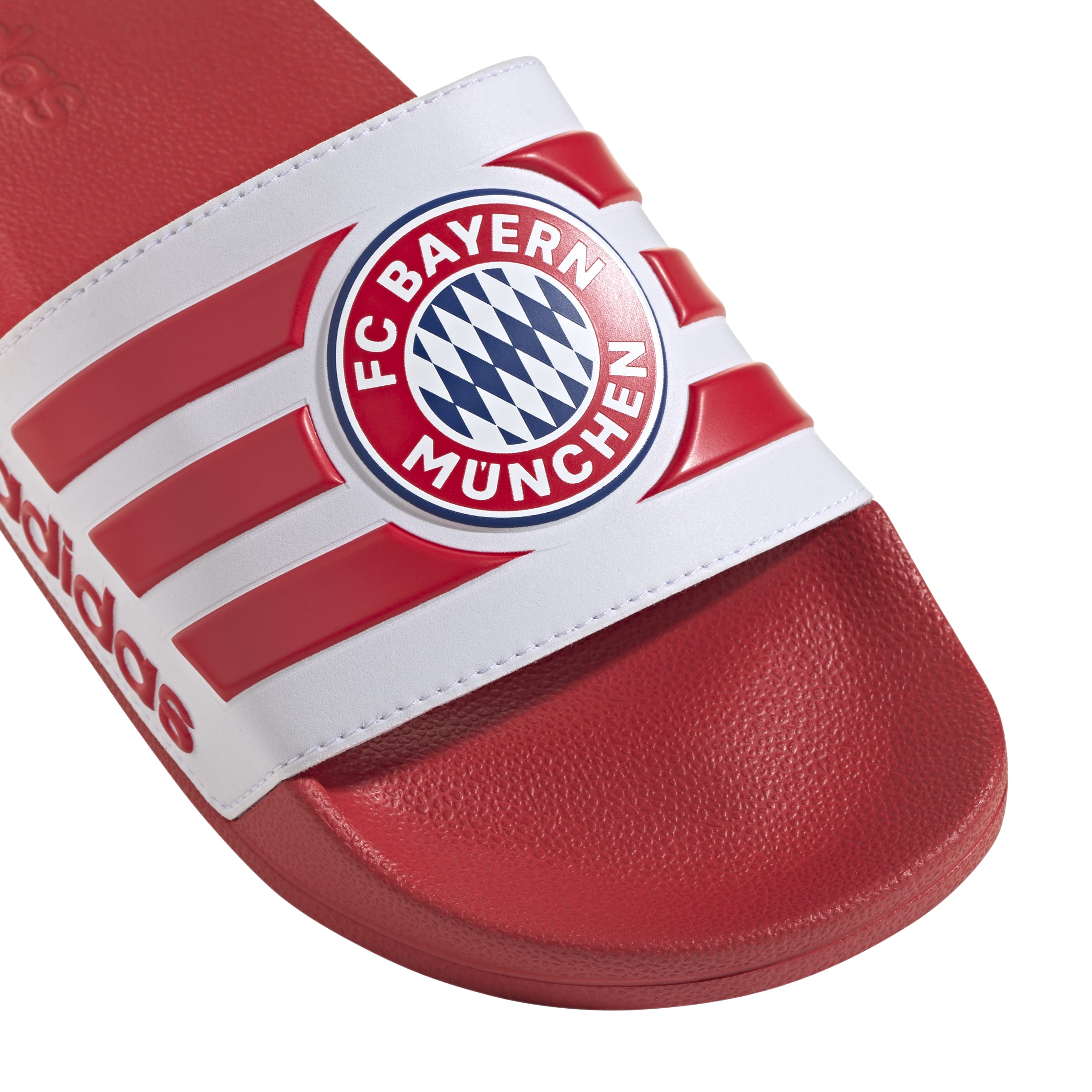 FC Bayern München Adidas slippers Adilette rood/wit