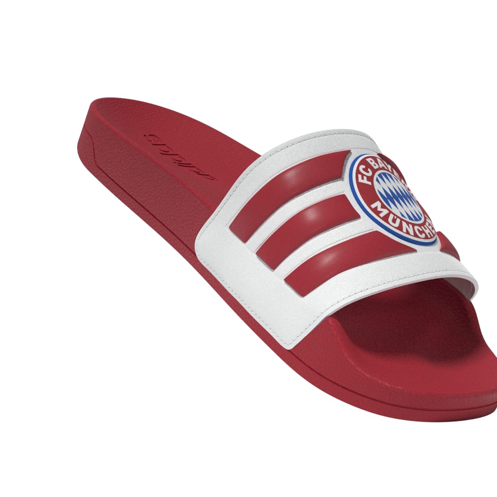FC Bayern München Adidas slippers Adilette rood/wit