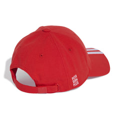 Casquette Manchester United Adidas noir/rouge