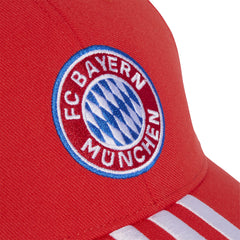 Casquette Manchester United Adidas noir/rouge