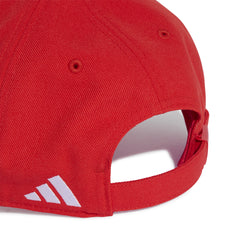 Casquette Manchester United Adidas noir/rouge