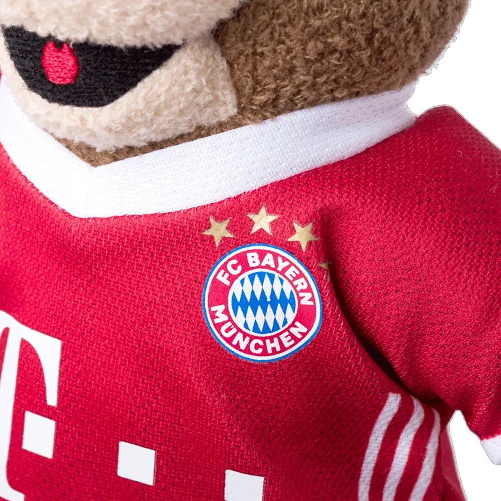 FC Bayern München beer Berni met shirt 20 cm + zuignap