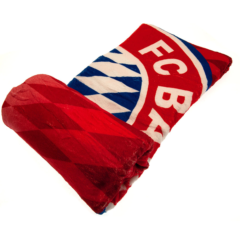 FC Bayern Munich blanket red 130 x 170 cm