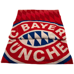 FC Bayern Munich blanket red 130 x 170 cm