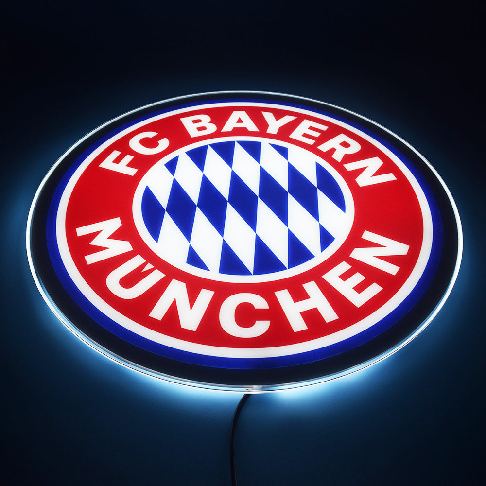 FC Bayern Munich LED logo lighting 40 cm