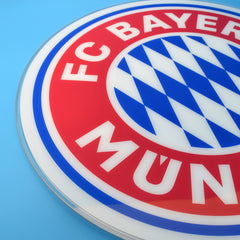 FC Bayern Munich LED logo lighting 40 cm