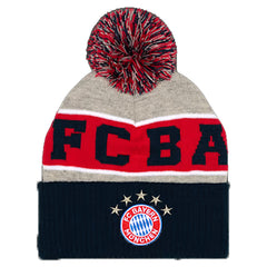 FC Bayern Munich bonnet pompon Enfant gris