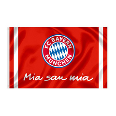 FC Bayern München vlag logo Mia San Mia 90 x 150 cm