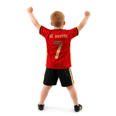België Home tenue Kids De Bruyne 7