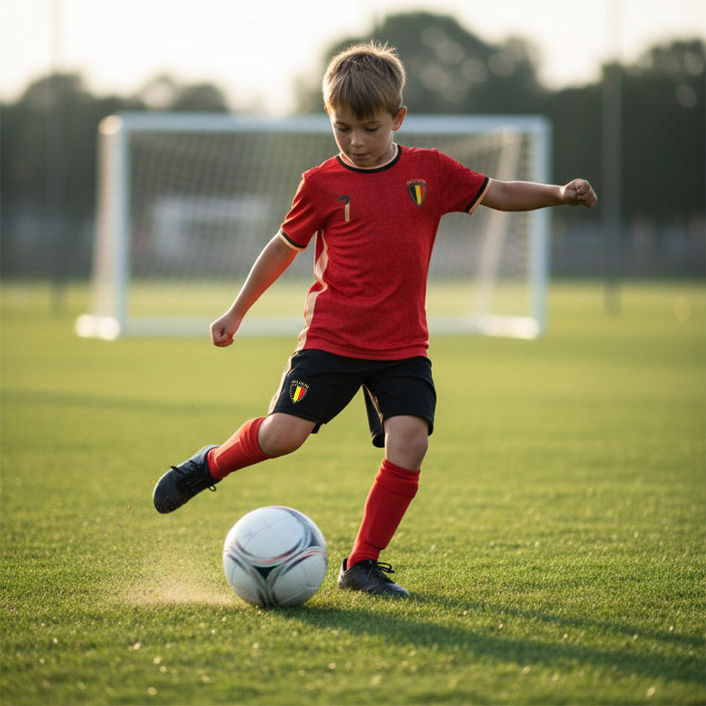 België Home tenue Kids De Bruyne 7