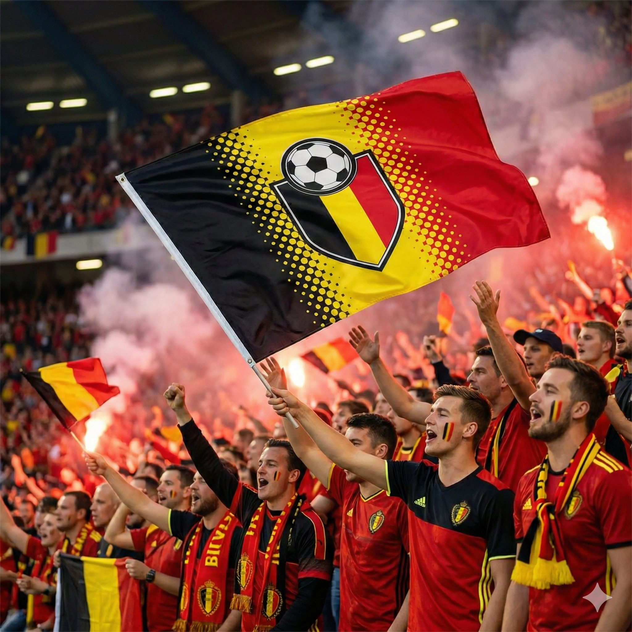 België vlag 100 x 150 cm