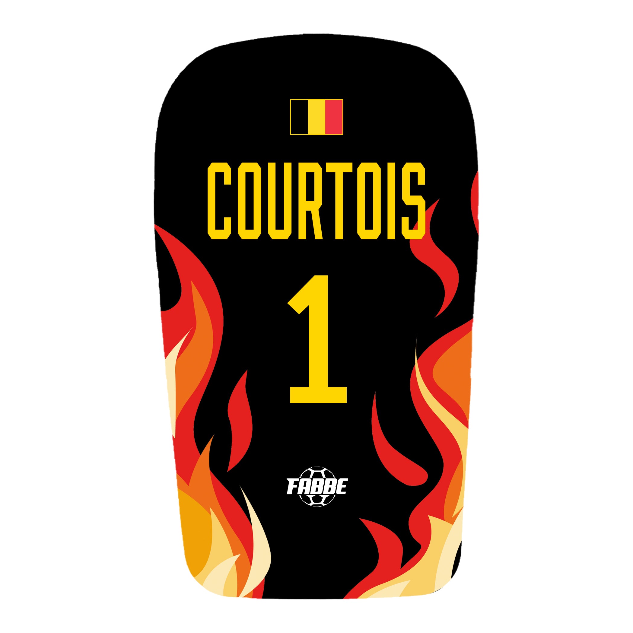 België scheenbeschermers Courtois