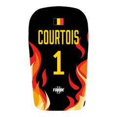 Belgium shin pads Courtois — Size L