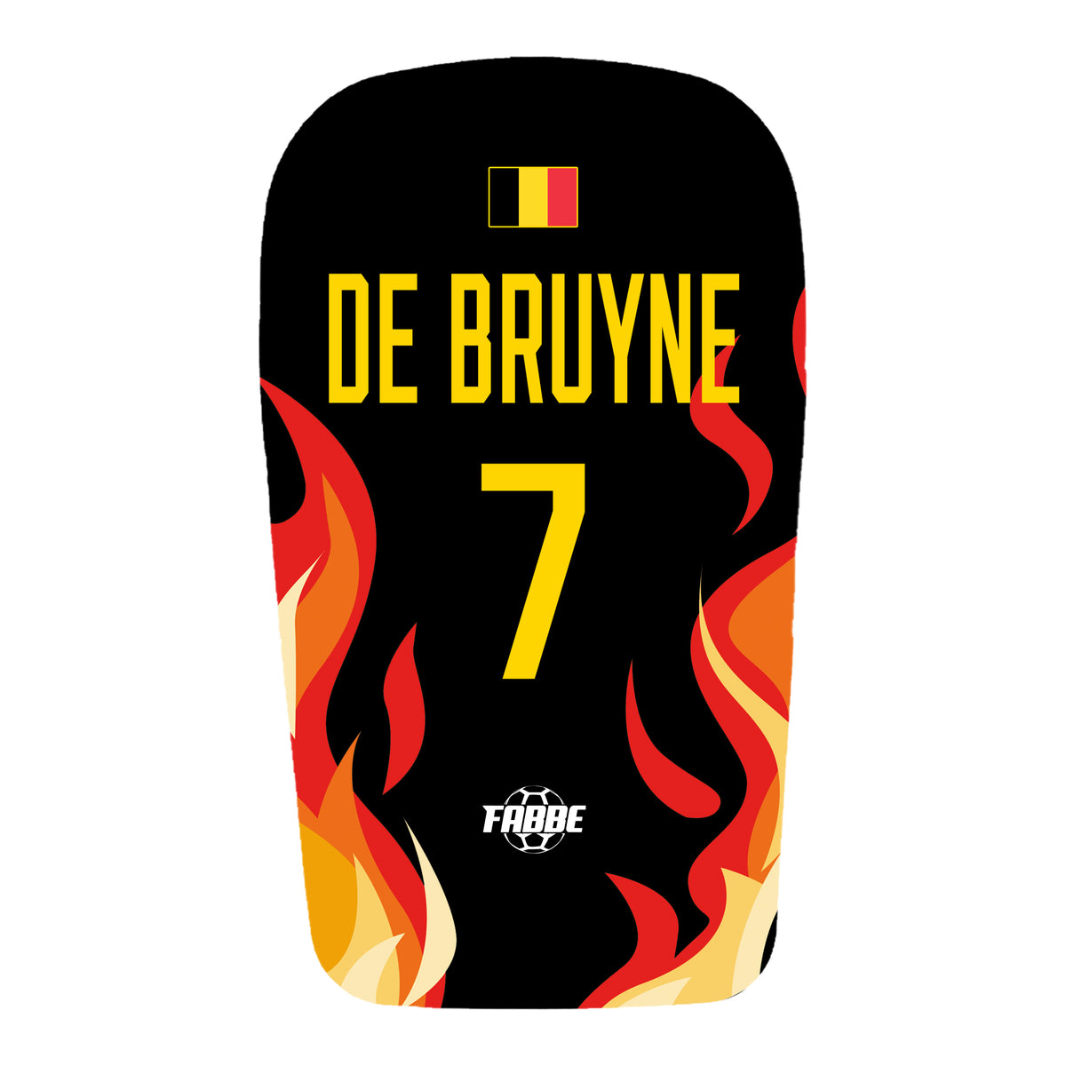 Belgium shin pads Courtois — Size L