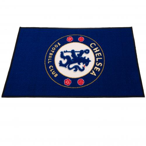 Chelsea tapijt logo blauw