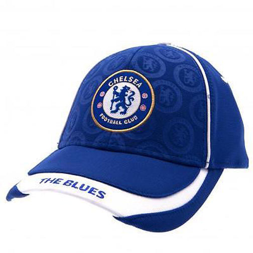 Casquette Chelsea logos bleu