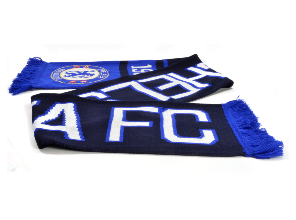 Chelsea scarf HF blue/white