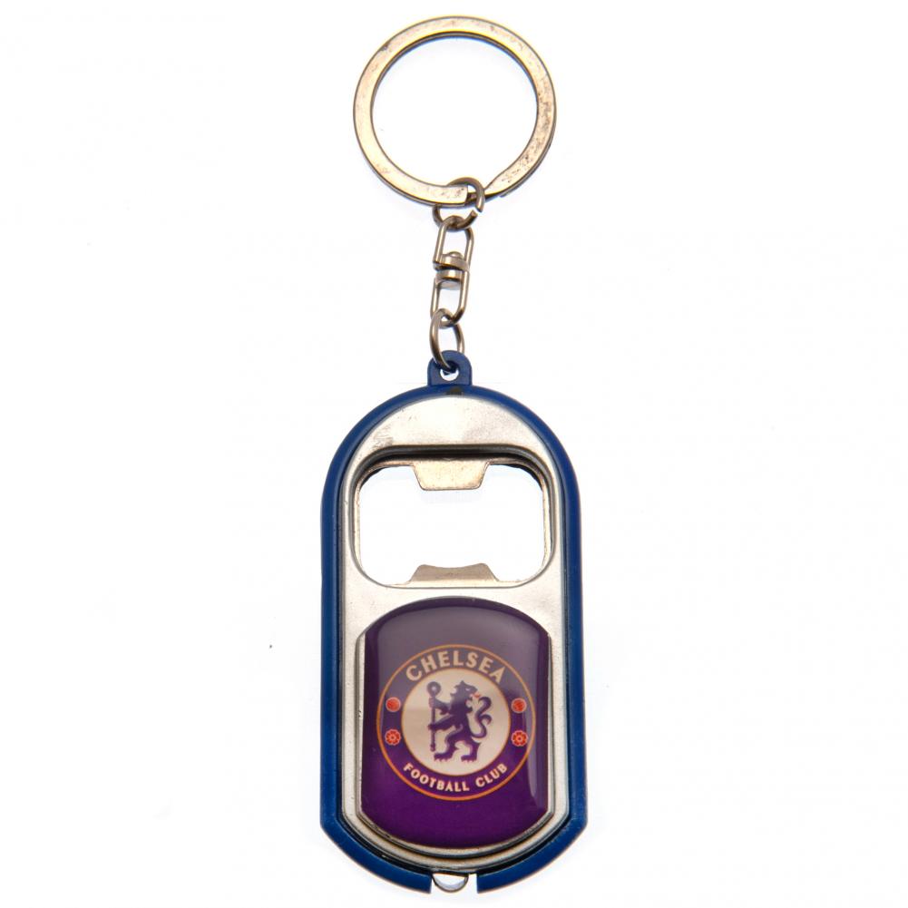 Chelsea sleutelhanger aftrekker met licht