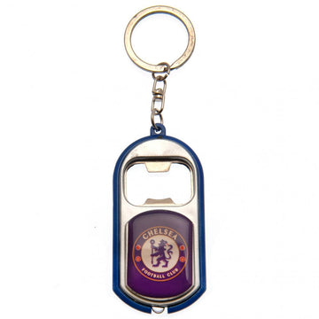 Chelsea sleutelhanger aftrekker met licht
