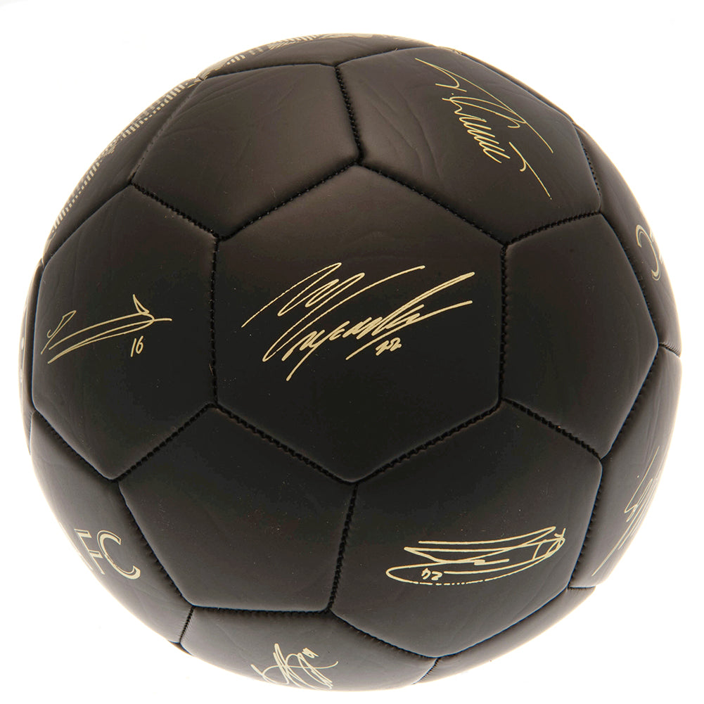 Chelsea ball signatures phantom black/gold