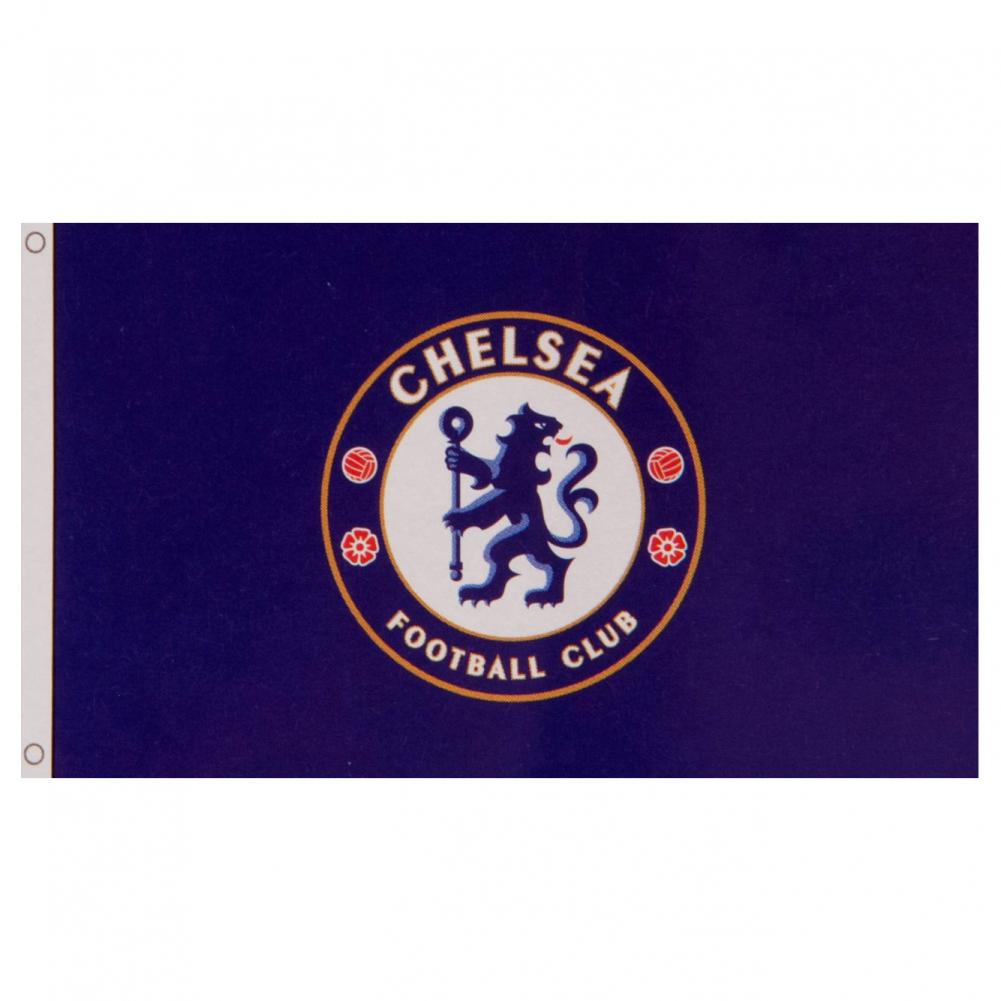 Chelsea vlag logo 90 x 150 cm