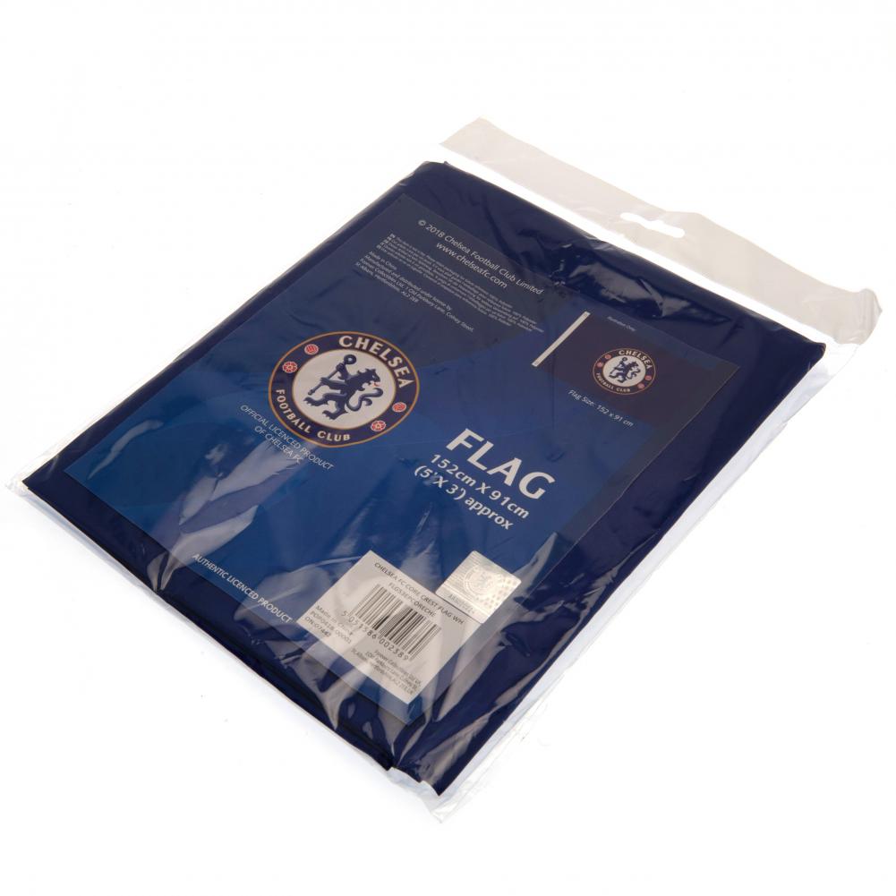 Chelsea vlag logo 90 x 150 cm