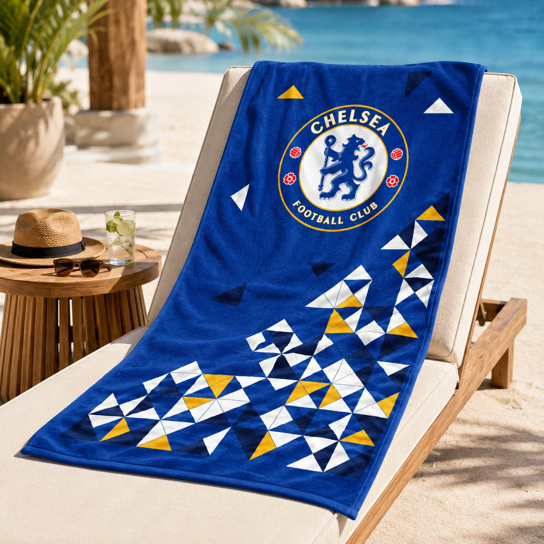 Chelsea handdoek PT blauw 70 x 140 cm