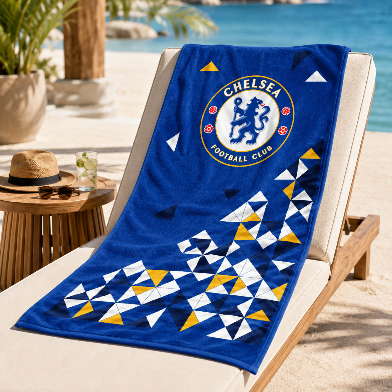 Chelsea handdoek PT blauw 70 x 140 cm