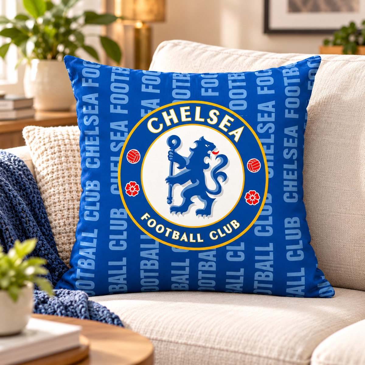 Chelsea kussen TX 40 x 40 cm