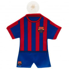 FC Barcelona mini kit 18 cm rood