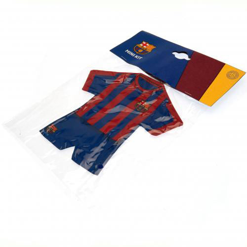 FC Barcelona mini kit 18 cm rood