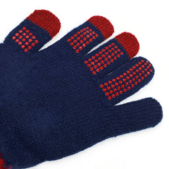 Gants FC Barcelone bleu/rouge