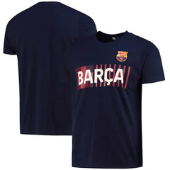 T-shirt FC Barcelone Barça cross adultes bleu