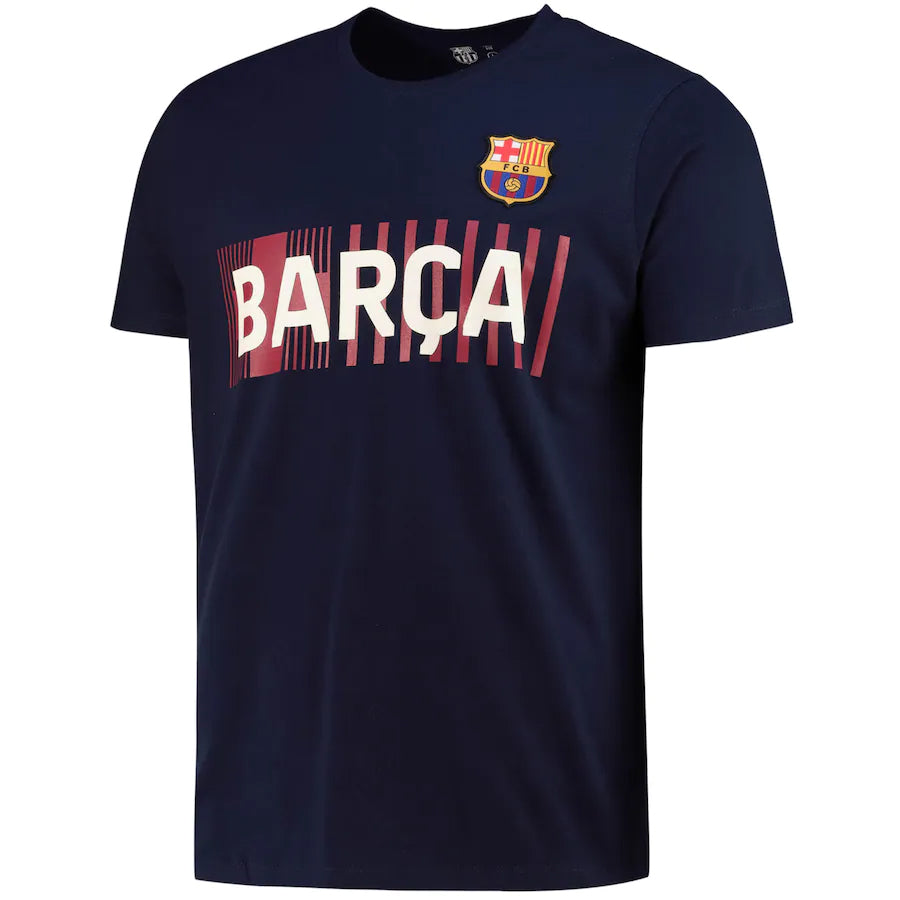 FC Barcelona T-shirt Barça cross volwassenen blauw