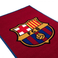 FC Barcelona tapijt logo bordeaux