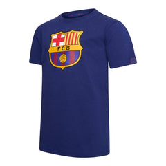 FC Barcelona T-shirt logo adults blue