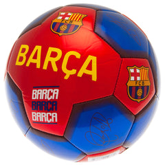 FC Barcelona bal handtekeningen Barça blauw/rood