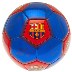 FC Barcelona bal handtekeningen Barça blauw/rood