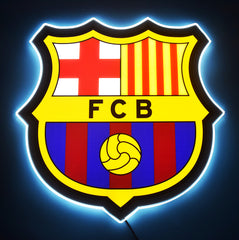 FC Barcelona LED logo lighting 42 cm