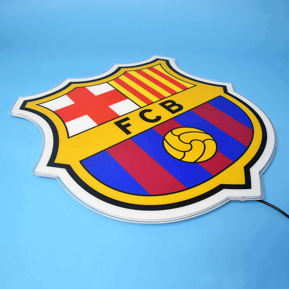 FC Barcelona LED logo lighting 42 cm