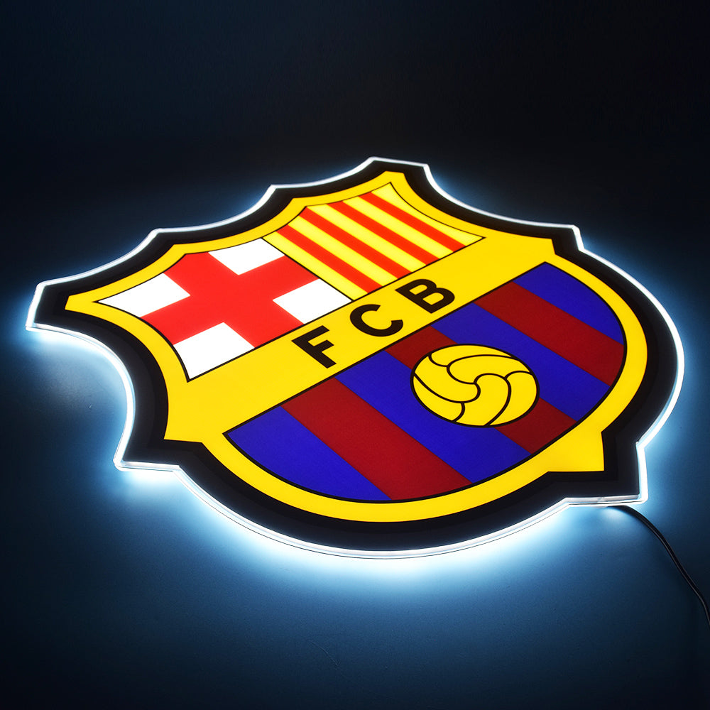 FC Barcelona LED logo lighting 42 cm