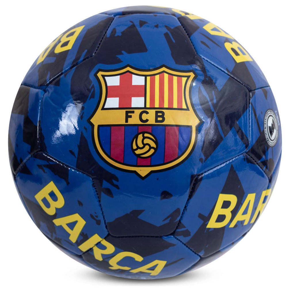 FC Barcelona bal Graffiti blauw