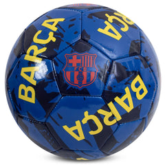 FC Barcelona bal Graffiti blauw