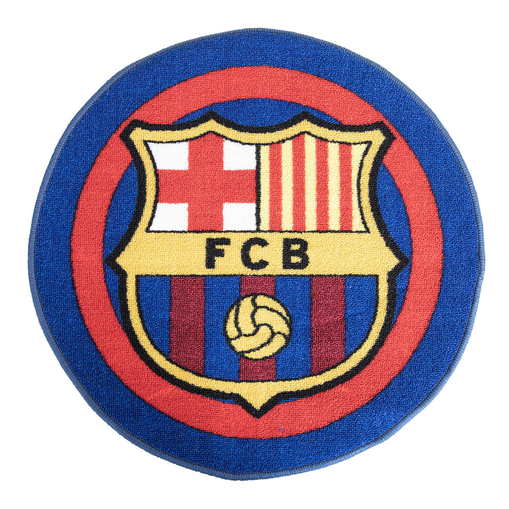 FC Barcelona carpet logo burgundy