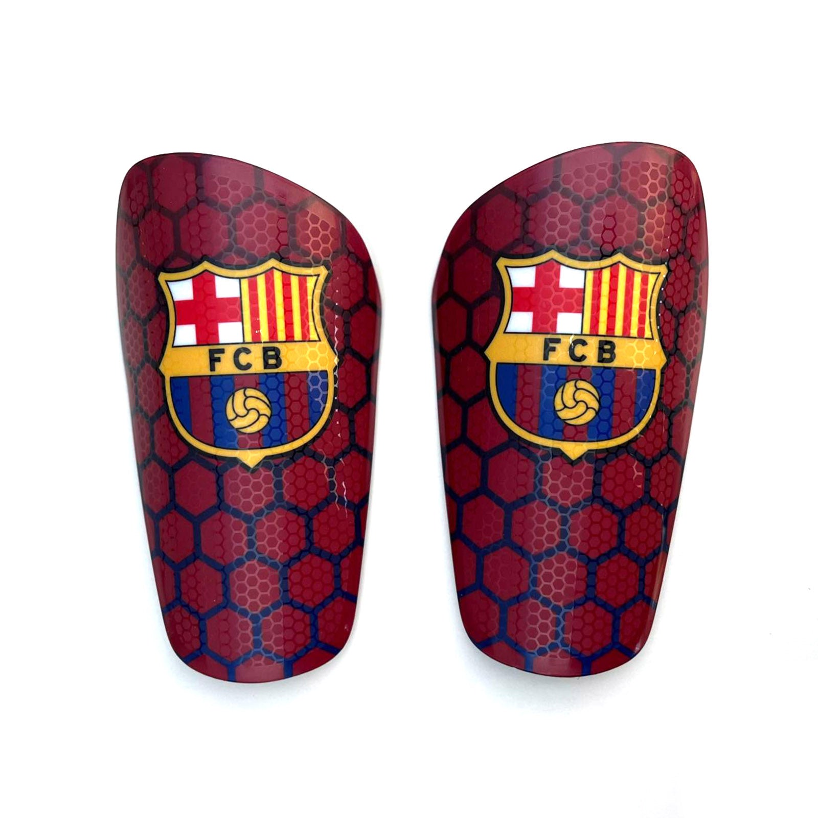 FC Barcelona scheenbeschermers HEX bordeaux