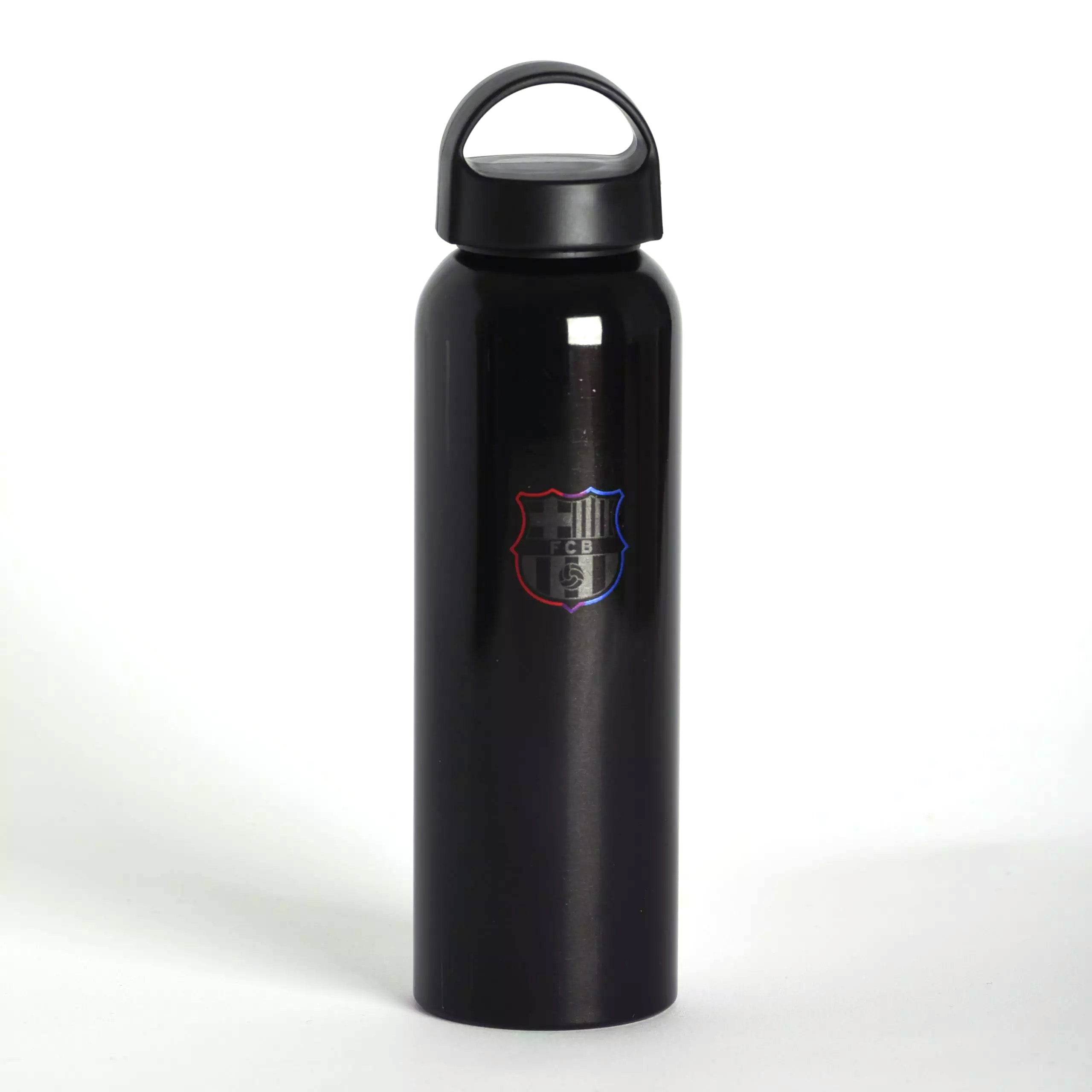 FC Barcelona drinkfles aluminium zwart 600ml