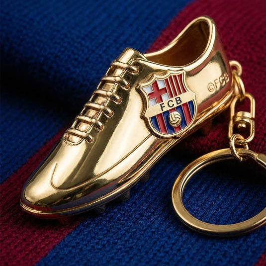 FC Barcelona sleutelhanger gouden schoen