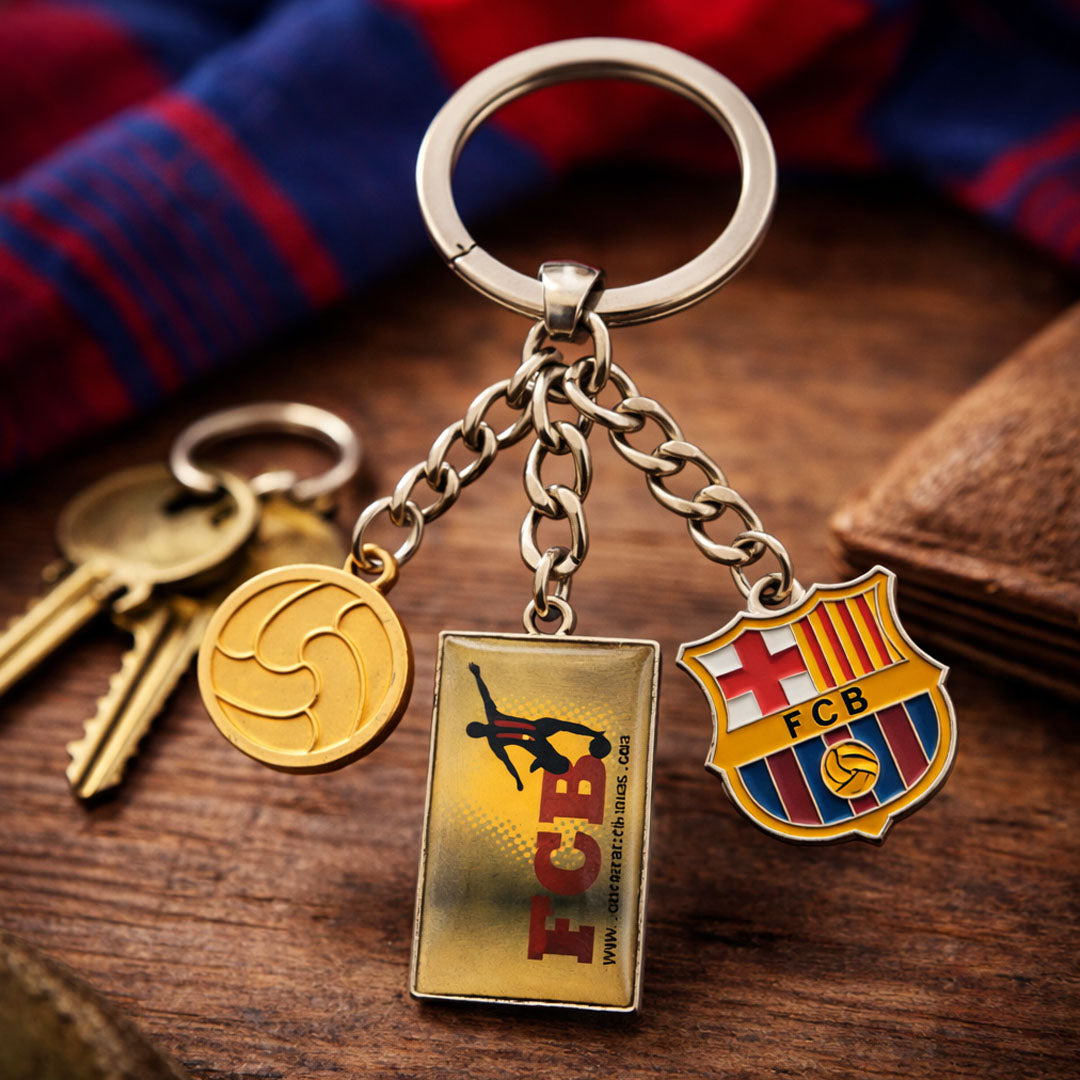 FC Barcelona sleutelhanger Charms